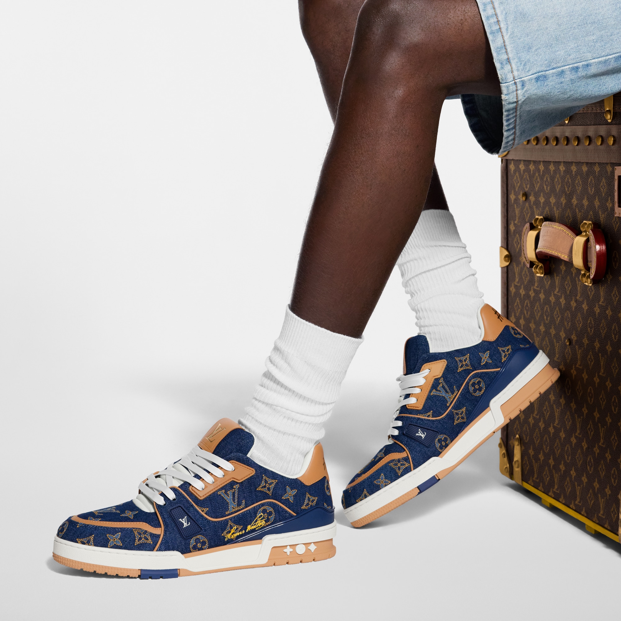 LV Trainer Sneaker - Luxury All Shoes - Shoes | Men | LOUIS VUITTON